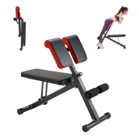 Multi-Functional Weight Bench for Full Body Workout, Roman Chair Hyperextension Bench (Product Load Capacity: 330 lbs, Product Type: A-Type)